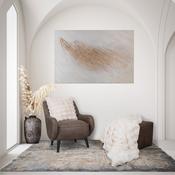 Tempest Rug, Grey/Gold image