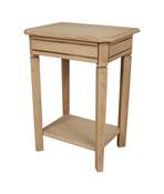 Alice Side Table with Shelf – Ash image