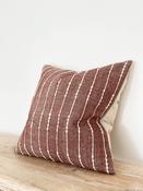 Plum Stripe Cushion image