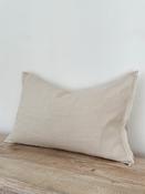 Frayed Edge Cushion - Cream image