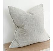 Frayed Edge Pinstripe Cushion image