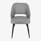 Soho Dining Chair - Grey PU