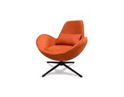 Swirl Swivel Chair - Orange image