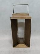 Lantern - Metal Wood 40cm image