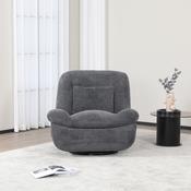 Elba Reclining Chair - Dark Grey image