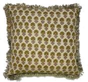 Earthy Leela Rust Block Cushion image