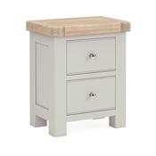 Salcombe Bedside Locker - Grey image