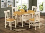 Thames Dining Table &amp; 4 Chairs - Cream image