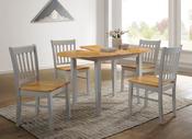 Thames Dining Table &amp; 4 Chairs - Grey image