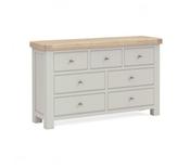 Salcombe 3+4 Drawer Chest - Grey image