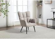 Rene Accent Chair - Light Grey image