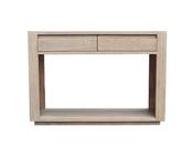 Falum Console Table Smoked Oak image
