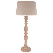 Tall Wooden Lamp image