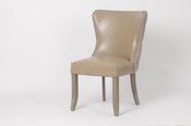 Hayley Dining Chair - Beige/Pu