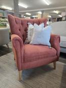 Gloria Accent Chair - Rust