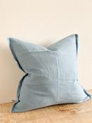 Light Blue Linen Cushion