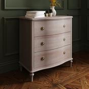 Luna 3 Drawer Chest – White Wash