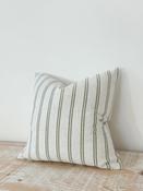 Rosie Olive Stripe Cushion image