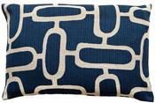 Edison Blue Cushion 40 x 60cm image