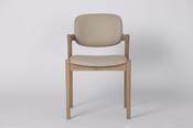 Mila Beige PU Dining Chair