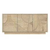 Dakota 3 Door Sideboard – Oak