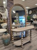 Carob Console Table - Greywash image