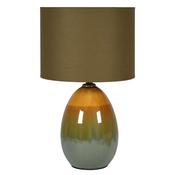 Ombre Table Lamp with Linen Shade image