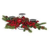 Pinecones and Berries Candleholder image