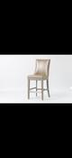 Danielle Counter Stool  - Taupe Fabric Mix image