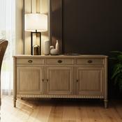 Willow 3 Door / 3 Drawer Sideboard – Timber Wash image