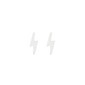 Silver Lightning Bolt Studs image