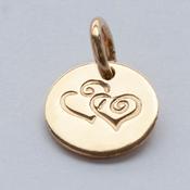 Add four symbol charms gold image