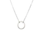 Medium Silver Karma Necklace image