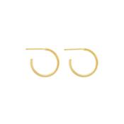Slim Midi Gold Hoops image