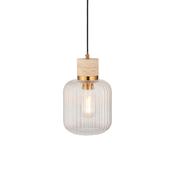 Travi Ribbed Pendant