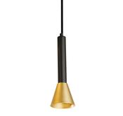 Signal Pendant - Black &amp; Gold Metal image
