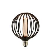 Globe Lamp - Black Metal