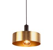 Knox Pendant - Black &amp; Gold Metal image