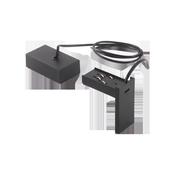ARCA ENDCAP ELECTRIFIED FOR PENDANT BK