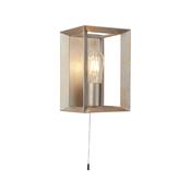 Heaton Wall Light - Brushed Gold/Silver Metal image