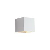Newton Square Up&amp;Down Wall Light, G9, White image