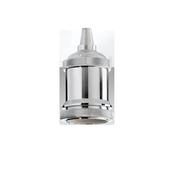 PORTALAMPADA E27 GHIERA CHROME