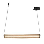 Thread LED Pendant Gold Mesh and Matt Black image