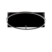 ORACLE SLIM PL D090 ROUND 3000K ON-OFF BK image