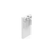 EGO END CAP HIGH SENZA FGOLD WH