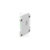 EGO END CAP RECESSED CON FGOLD WH