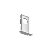 EGO END CAP RECESSED TRIM CON FGOLD WH