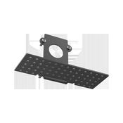EGO END CAP RECESSED EASY CON FGOLD BK