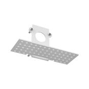 EGO END CAP RECESSED EASY CON FGOLD WH