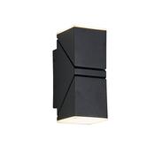 Montana LED Outdoor Wall Light, Black image